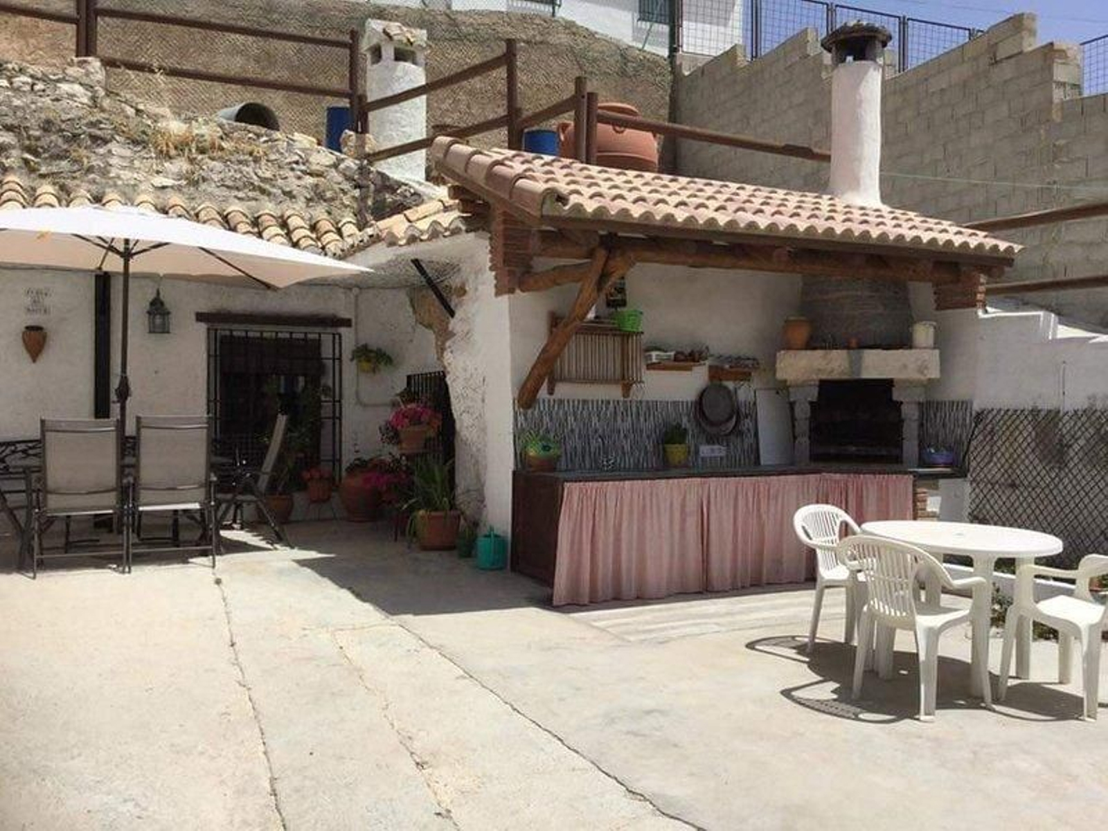 Casas cueva en el municipio de Pegalajar.