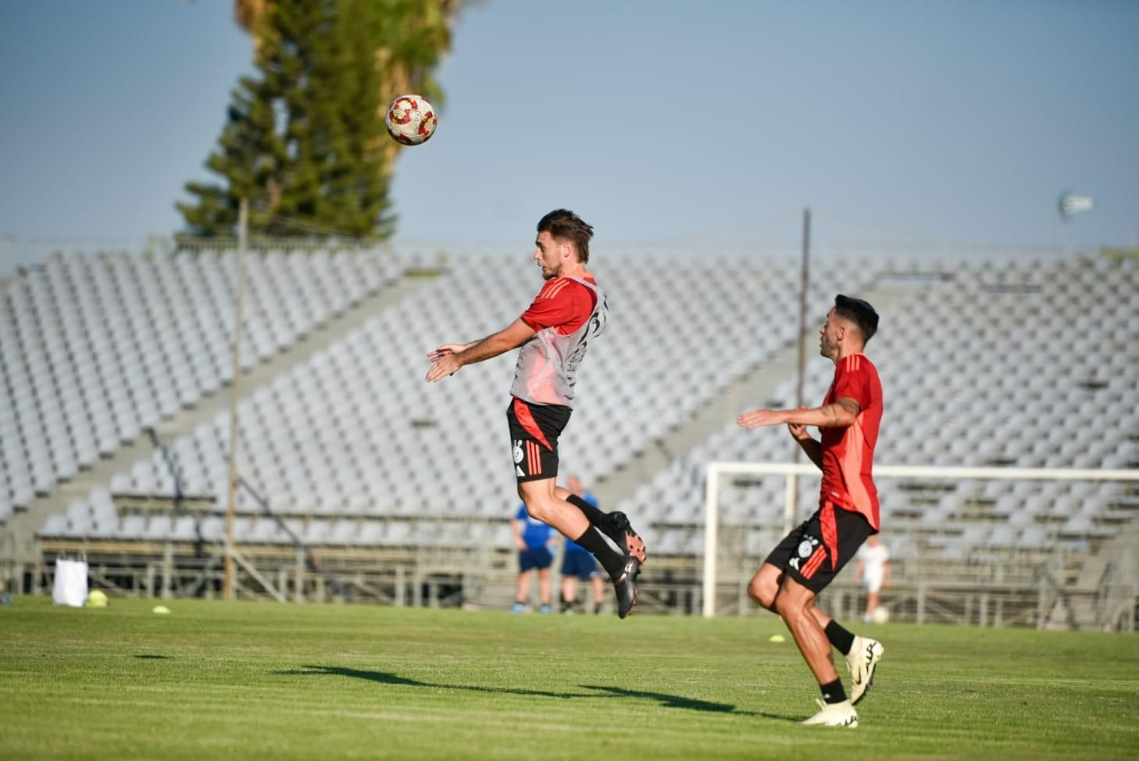 Las imágenes del entrenamiento del Xerez CD en el Estadio Pedro Garrido