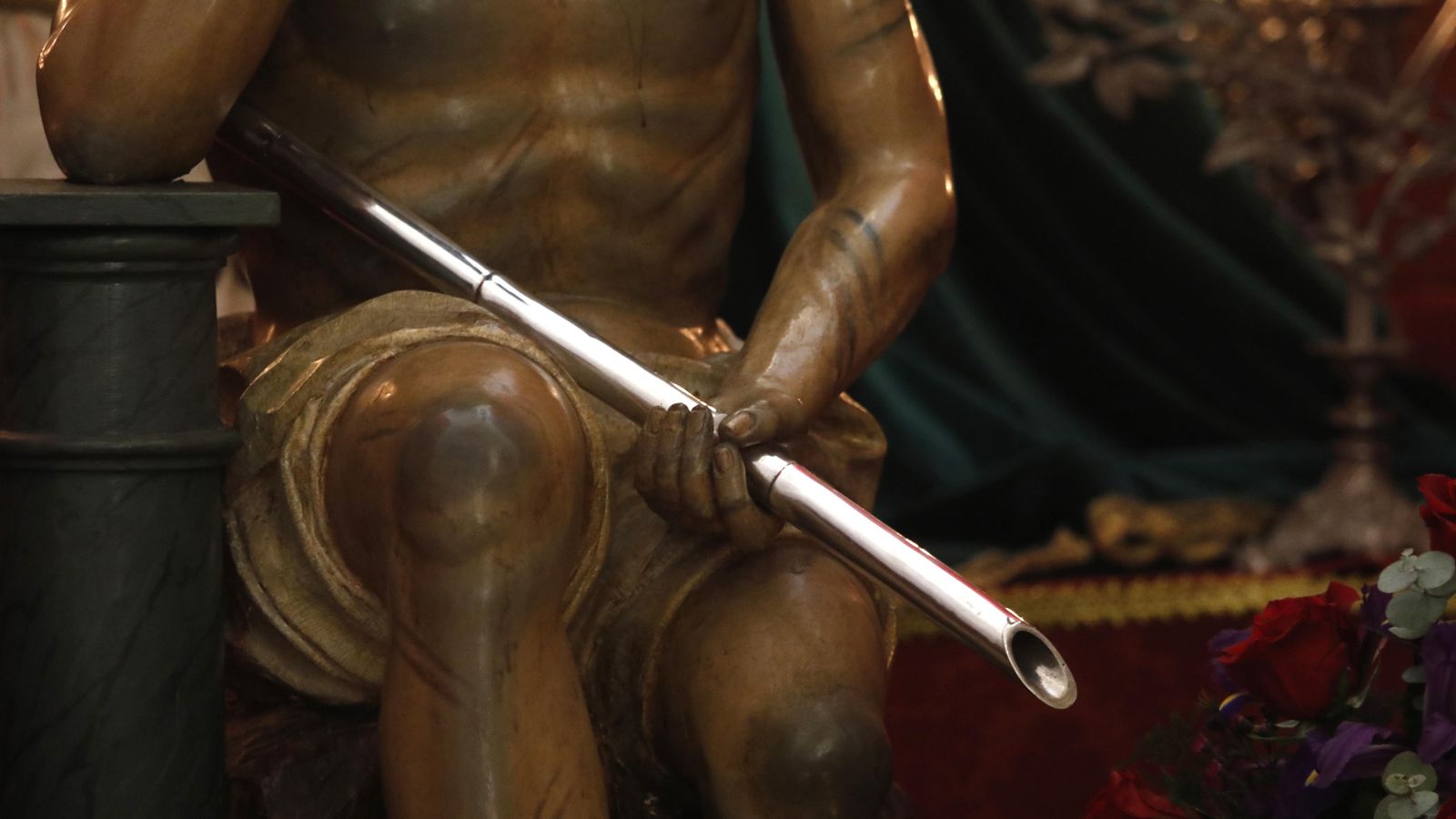 Fotos del Martes Santo en San Roque: Cristo de la Caña y Virgen de la Esperanza