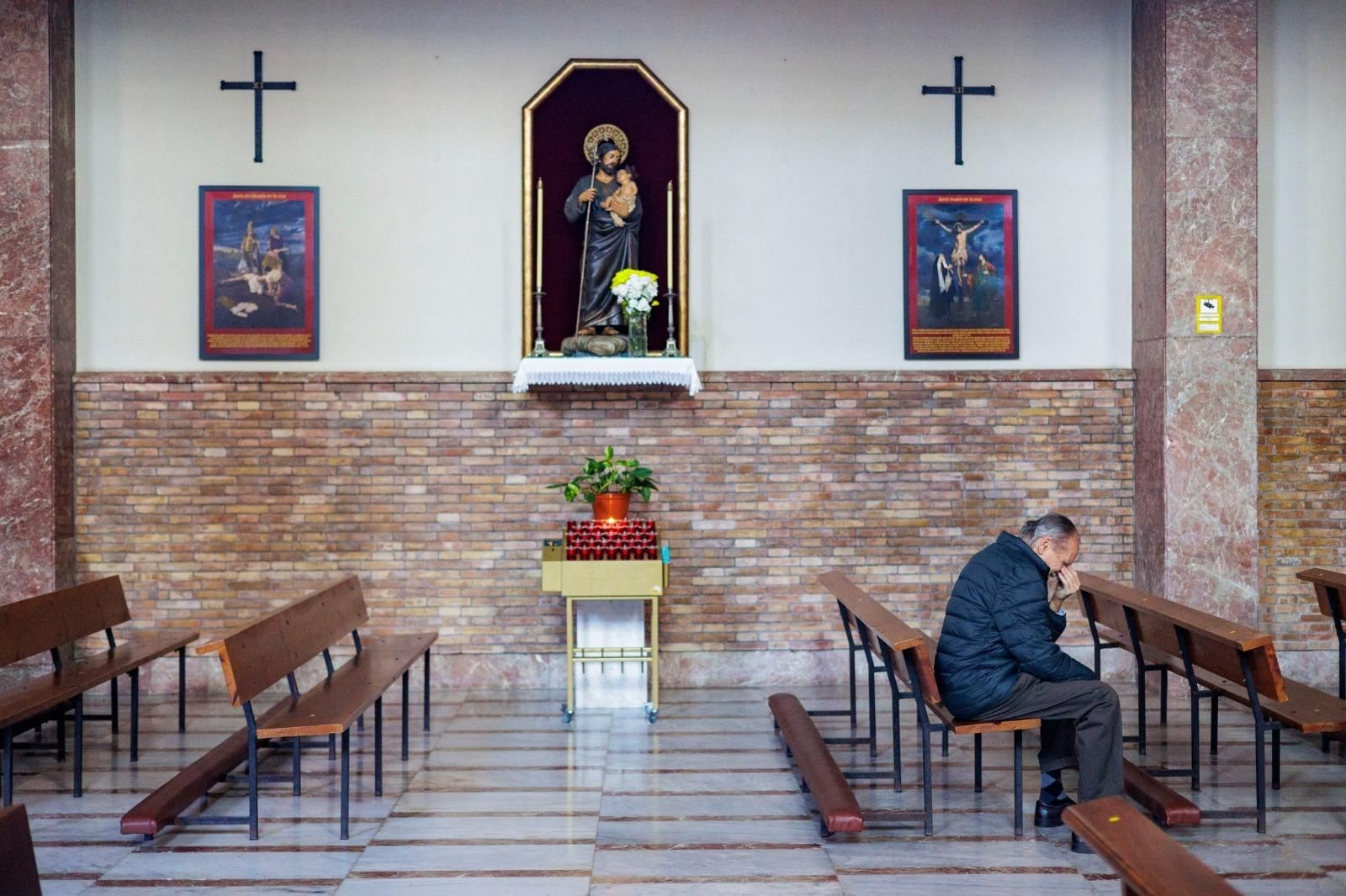 Imágenes de un Jueves Santo atípico en el Huerto de la Semana Santa de Cádiz 2023