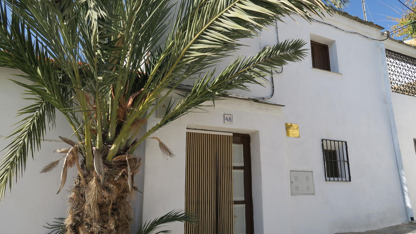 Juan Cristóbal, casa natal en Ohanes. Fotografía de Fernando Díaz