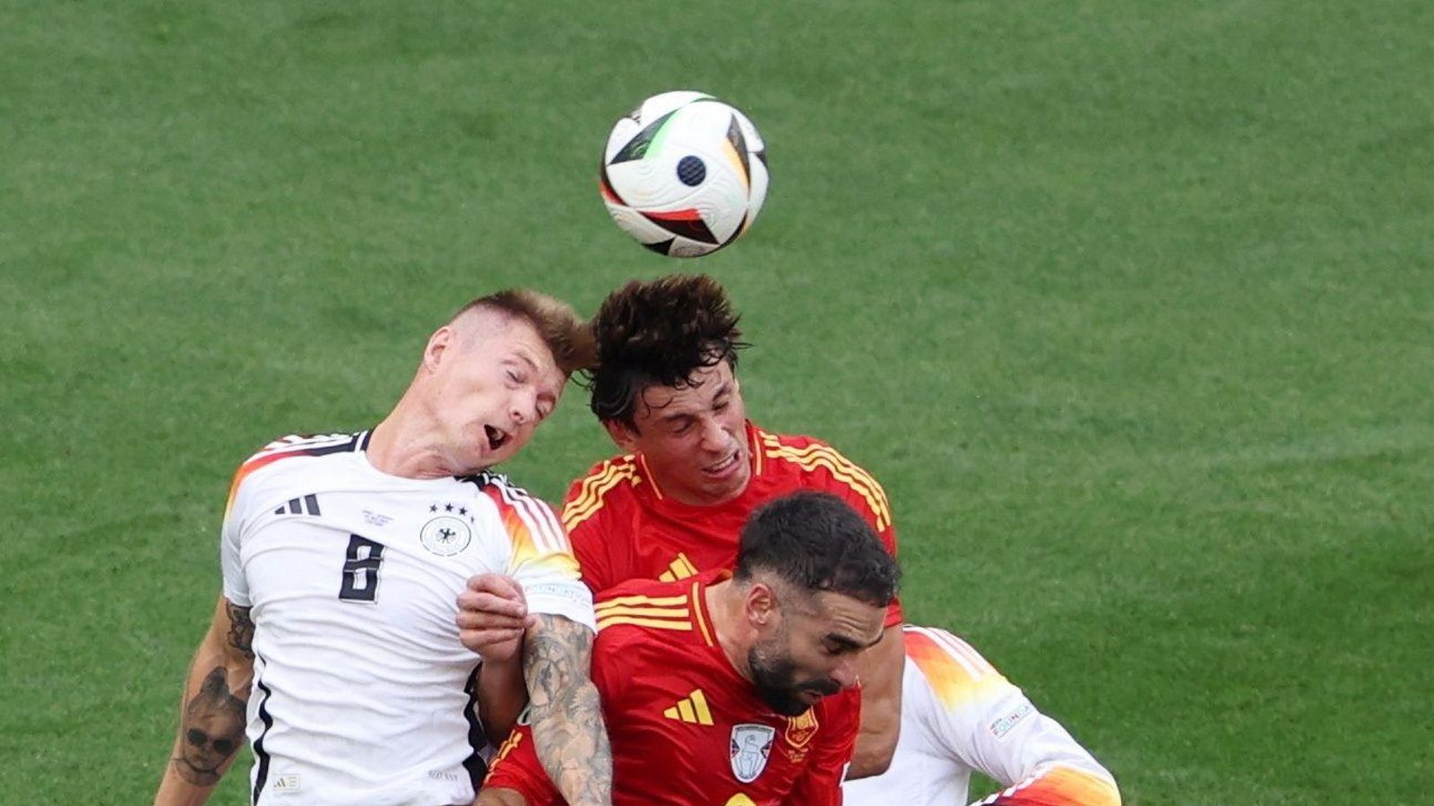 Las mejores fotos del España - Alemania