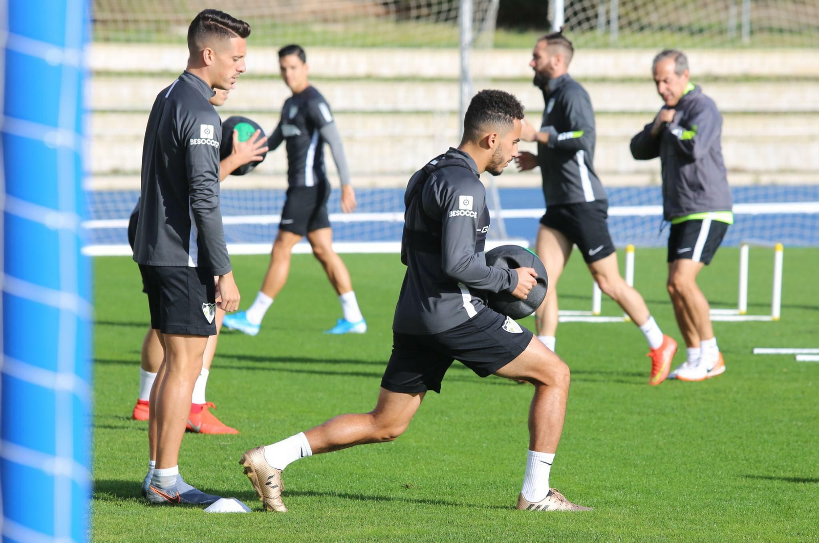 Las fotos de la vuelta a los entrenamientos del Málaga CF