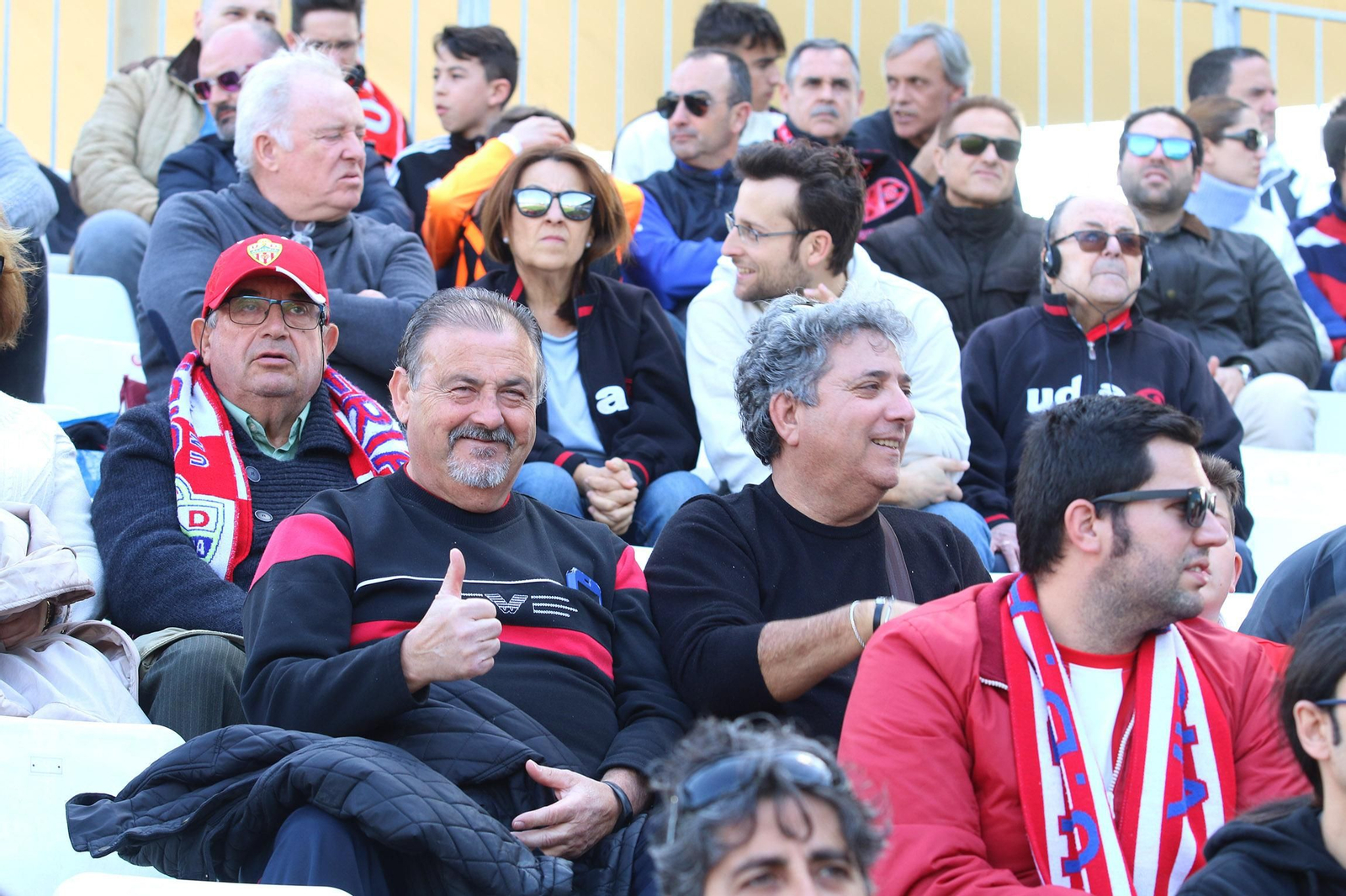 Las imágenes del Almería-Rayo Majadahonda