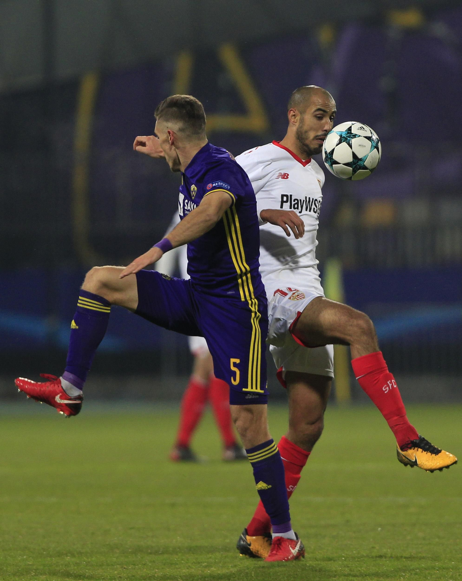 El Maribor-Sevilla FC, en imágenes