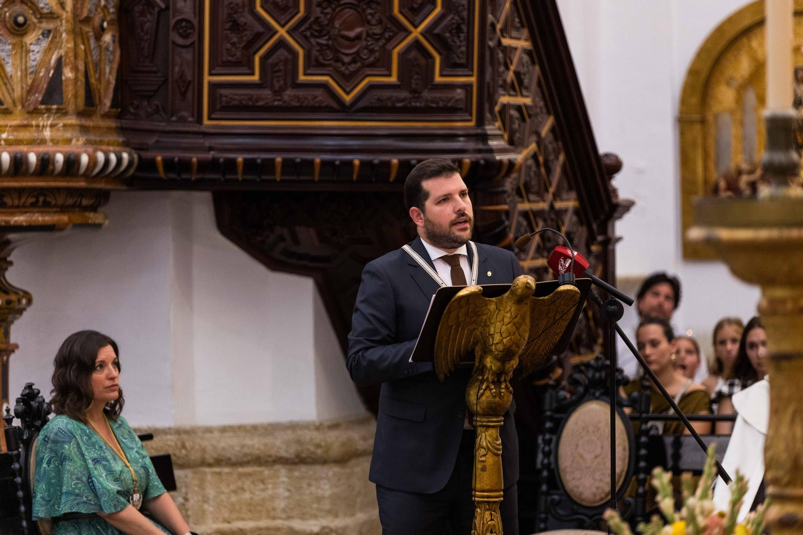 Día del Carmen en San Fernando: las imágenes del ángelus de felicitación a la Patrona