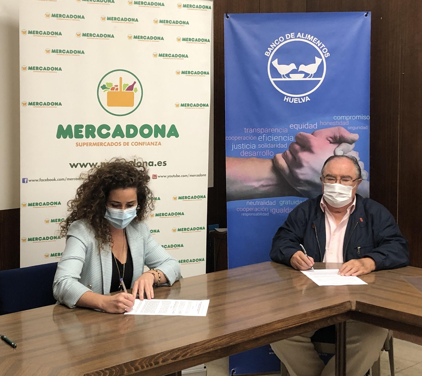 Mercadona y Banco de Alimentos de Huelva renuevan su convenio de colaboración
