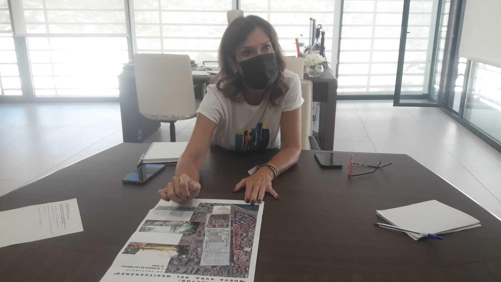 Martínez Labella ha explicado la nueva actuación programada en la zona sur de la avenida del Mediterráneo