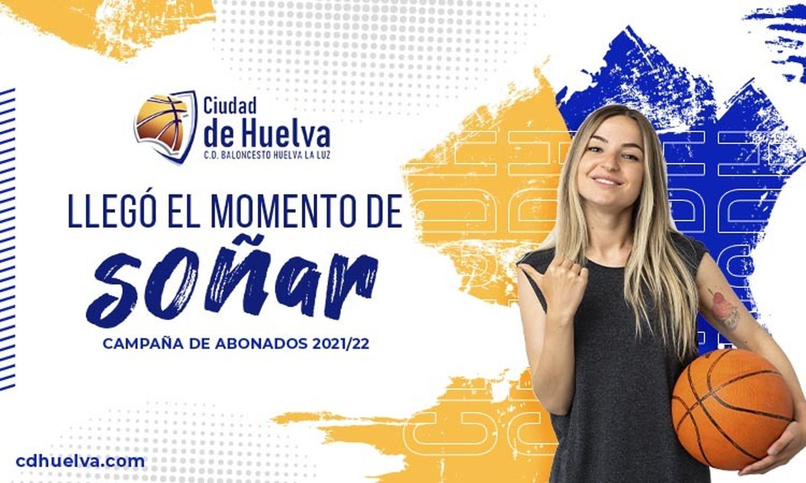 El cartel de la campaña de abonados del CDH.