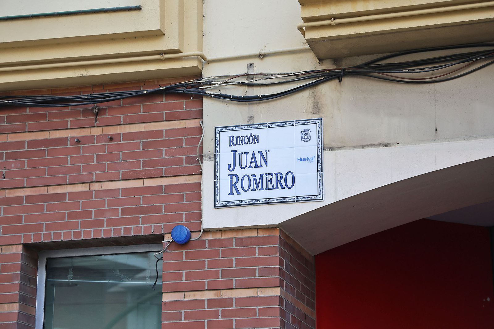 Las fotografías de la rotulación del Rincón de Juan Romero