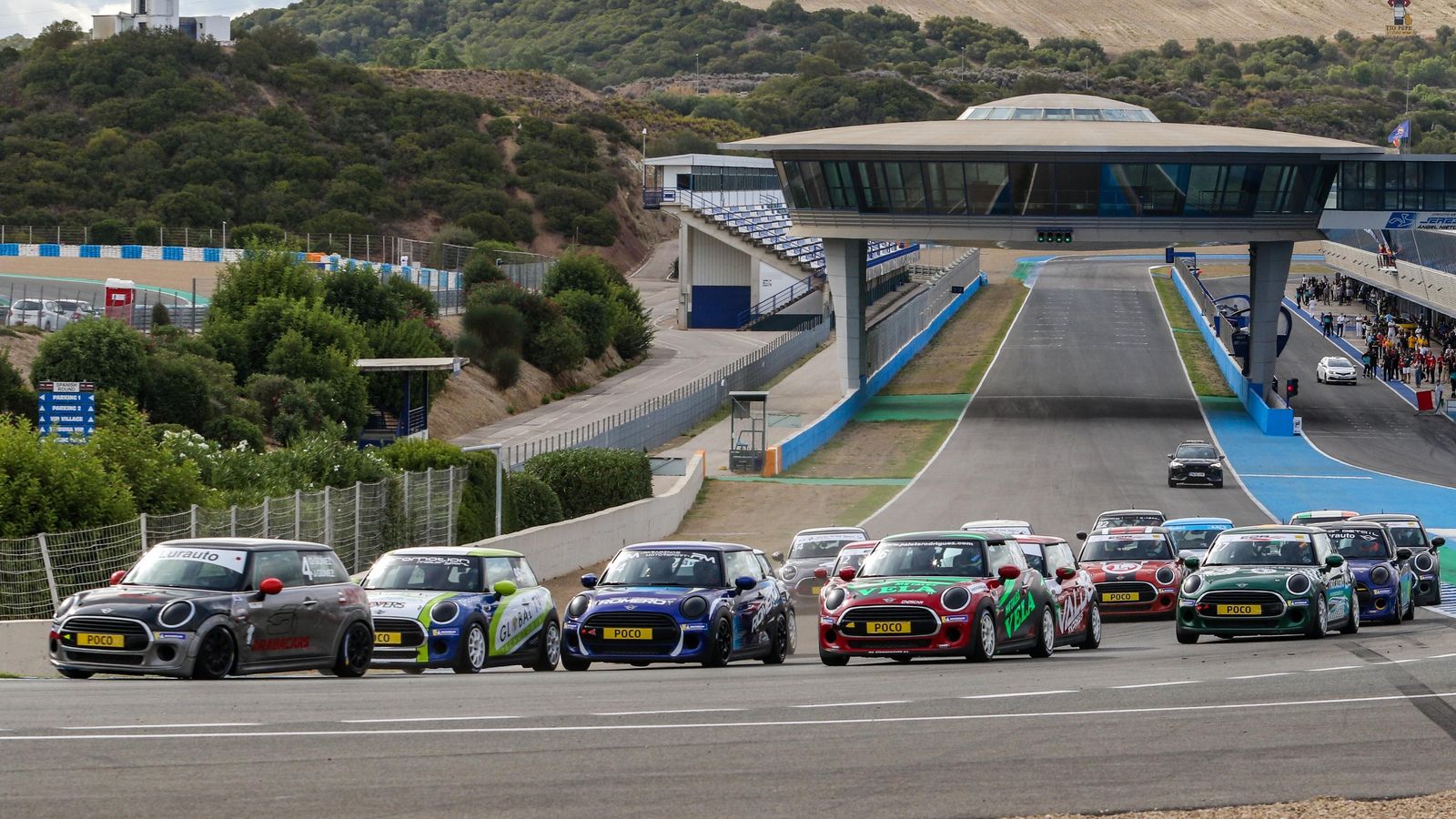 Salida de la Copa Racer.