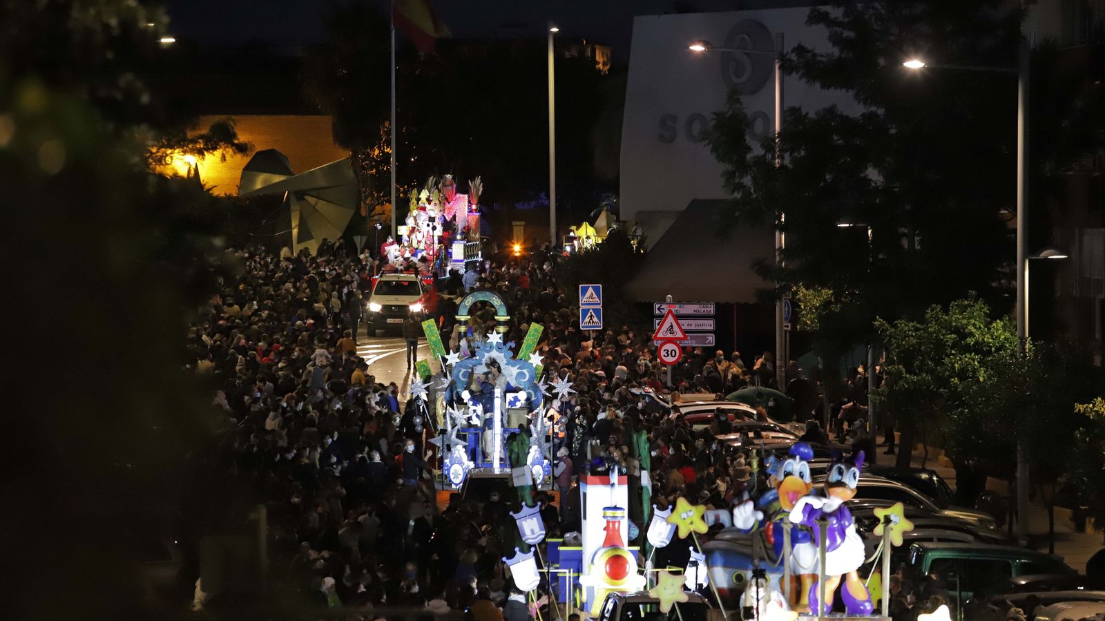 Fotos de la cabalgata de los Reyes Magos en Algeciras