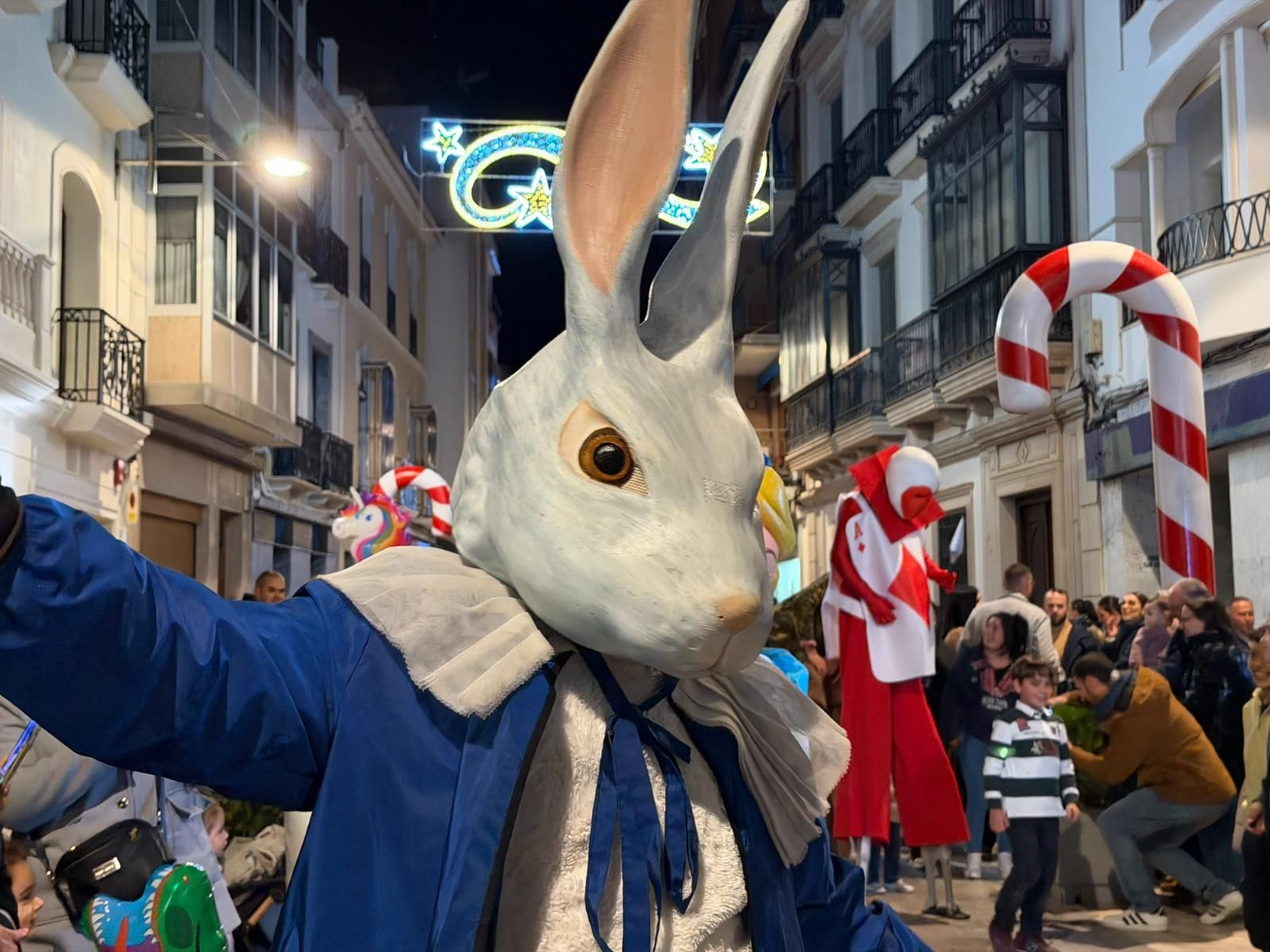 Inauguración del alumbrado especial de Navidad en Montilla