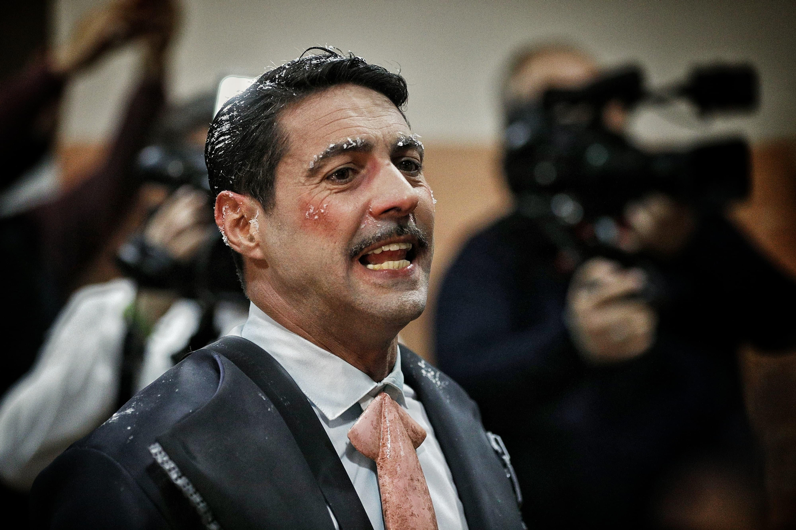 Antonio Álvarez 'Bizcocho', en camerinos.