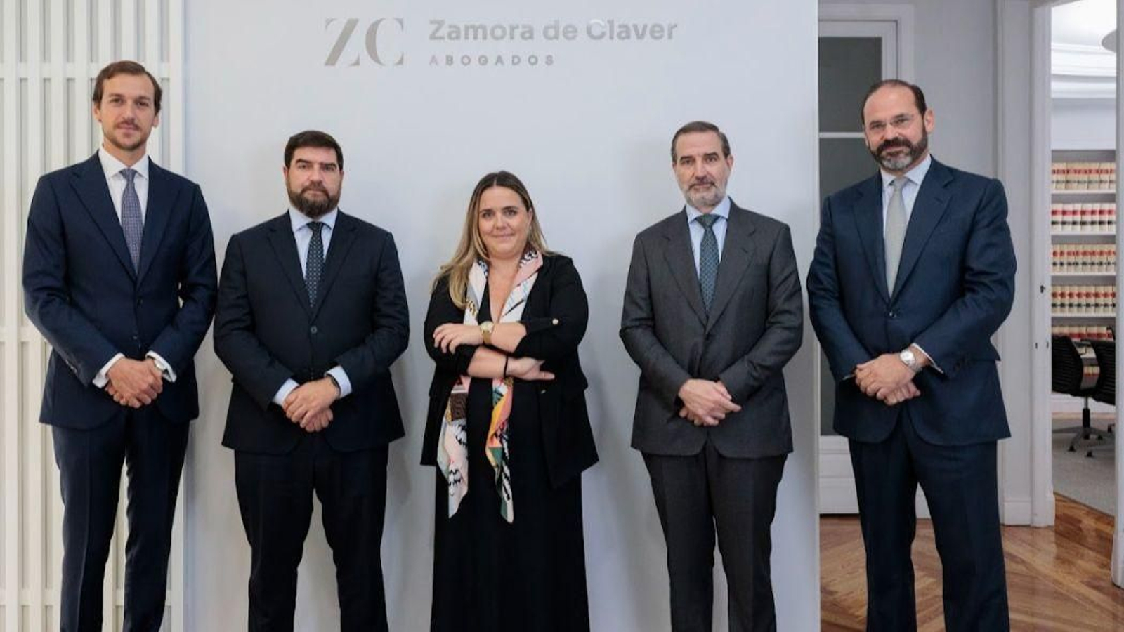 David Pinedo, Rafael Romero, Elena Algarrada, Javier Romero Iribas y Ángel Zamora González de la Peña.