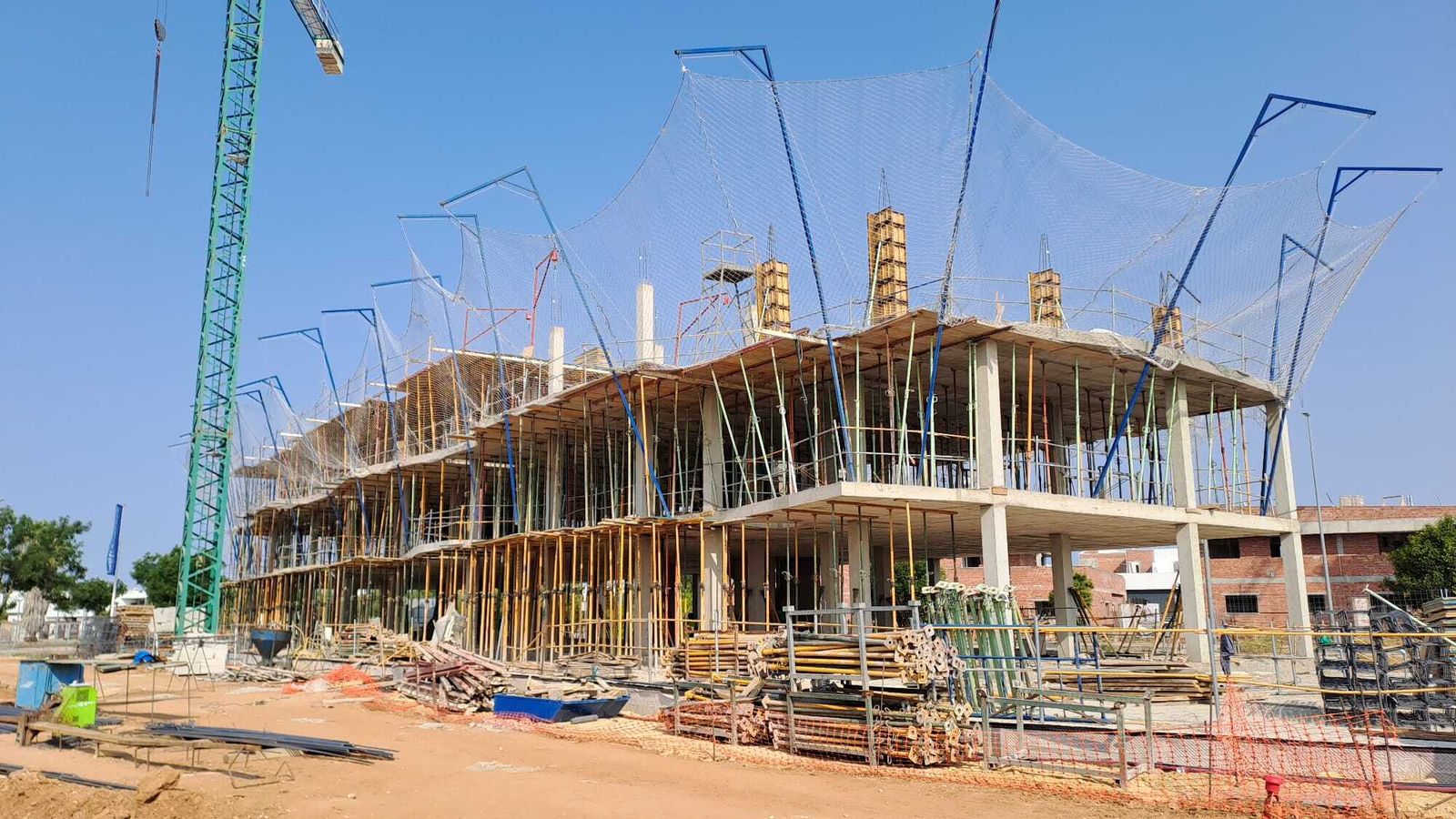 Estado actual de las obras.