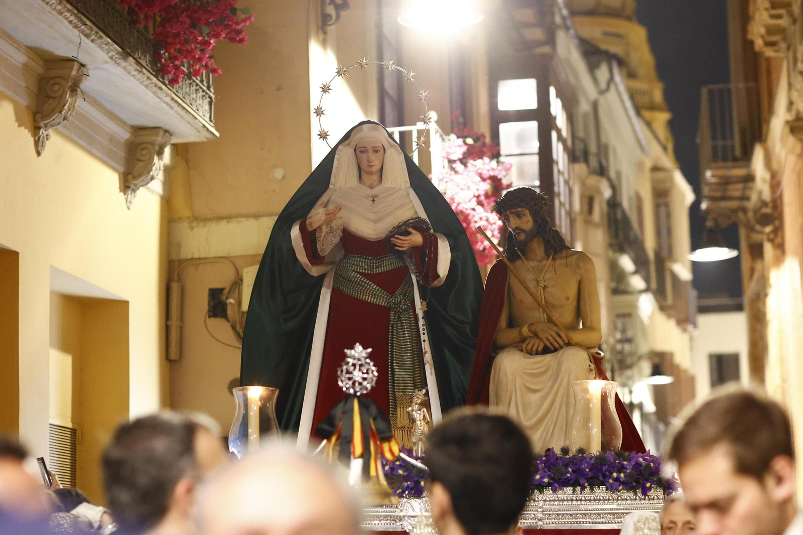 Semana Santa Málaga 2025 | Los traslados de Estudiantes, Paloma y Esperanza, en fotos