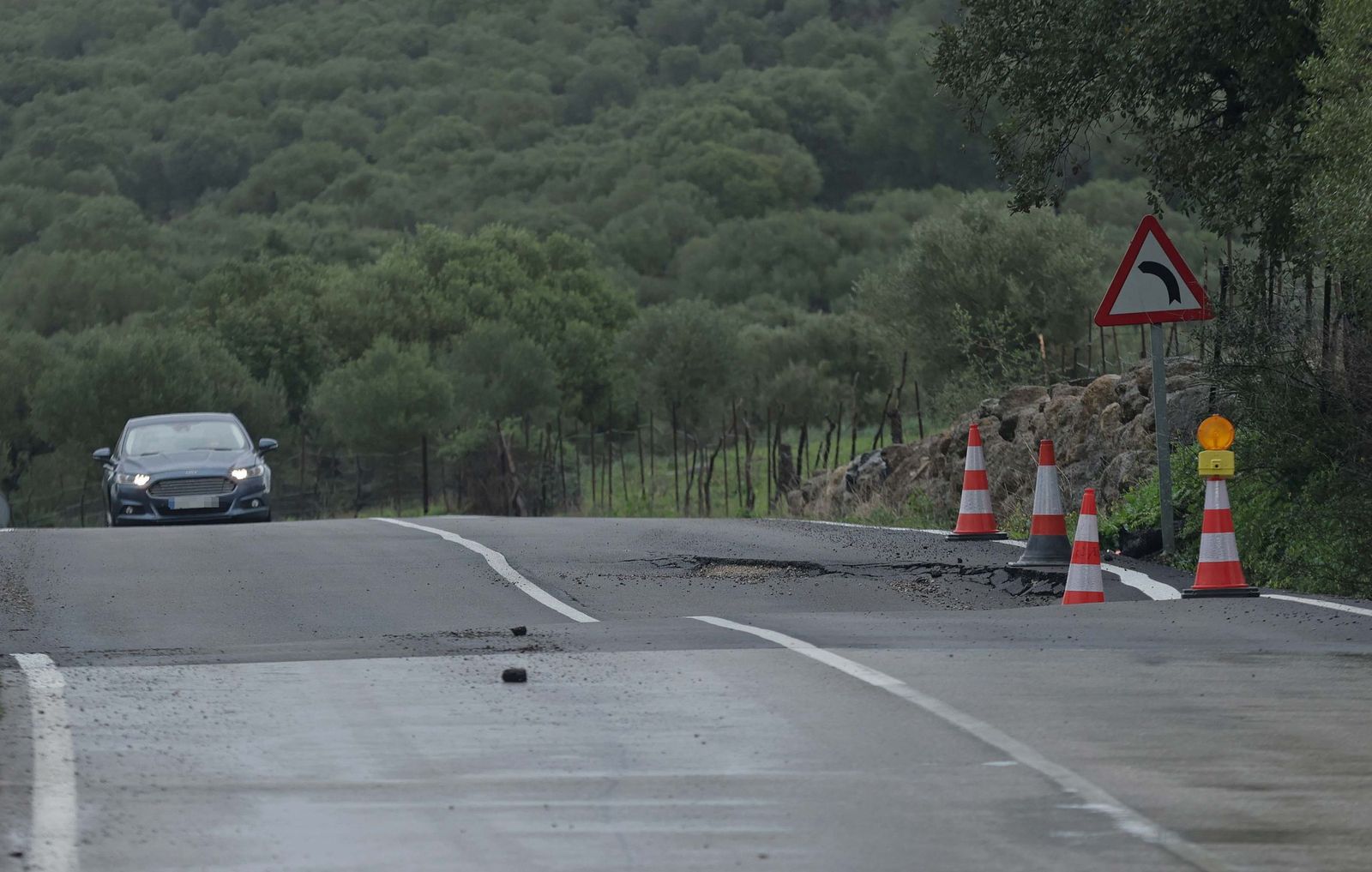 Fotos de los efectos de la borrasca Leonardo en Algeciras