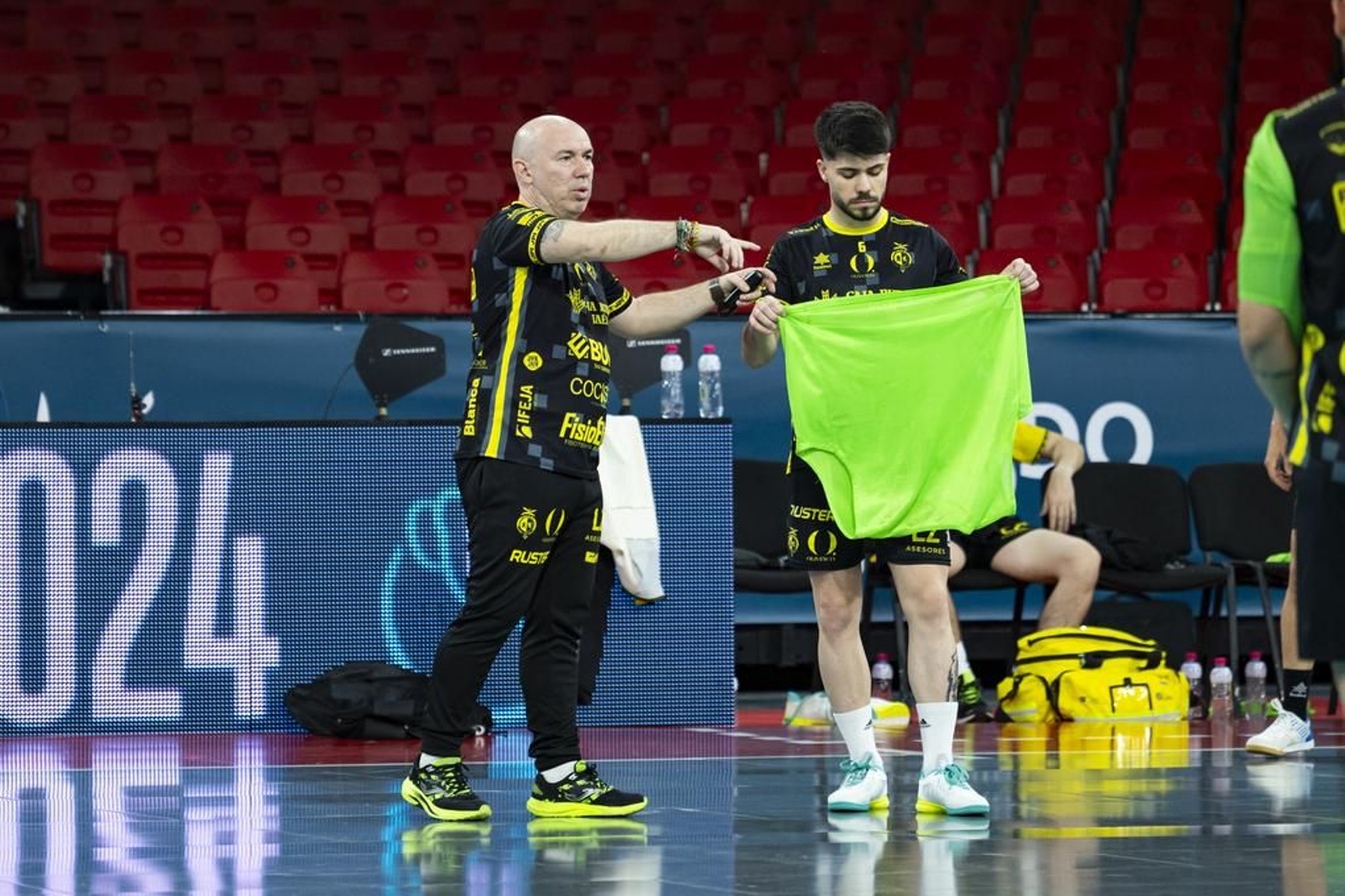 Llegada a Sevilla y último entrenamiento del Jaén Paraíso Interior FS antes de la Copa del Rey