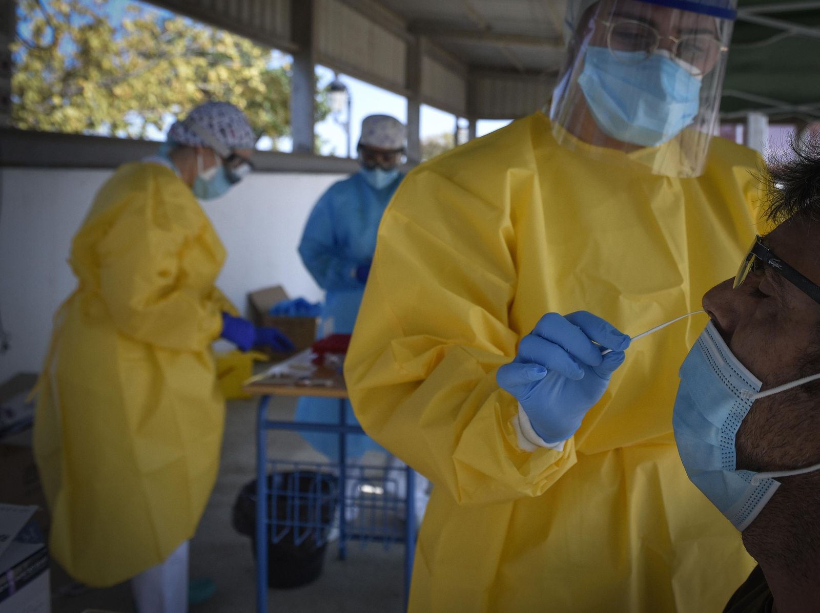 test de cribado en Casariche.