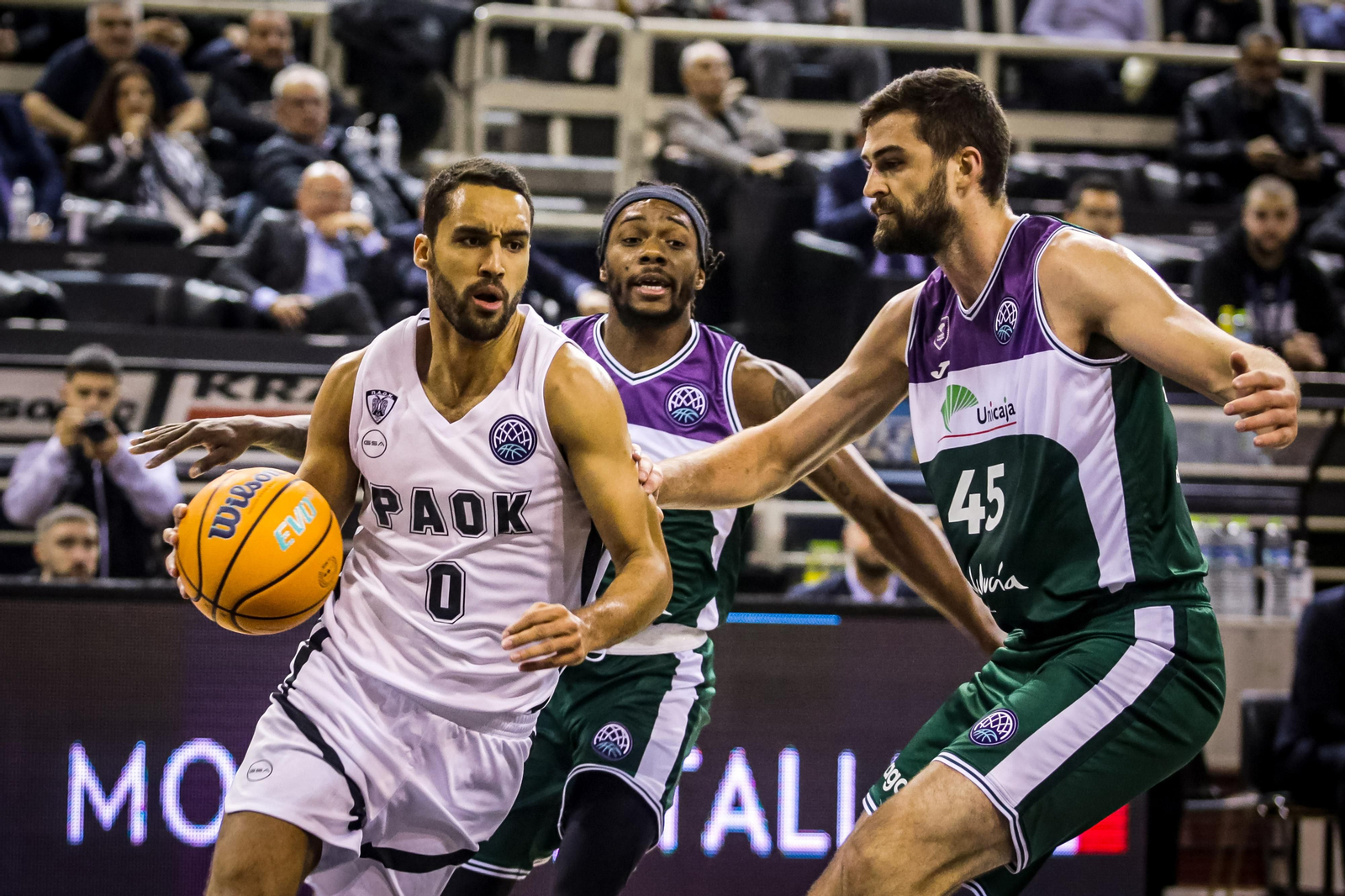 El PAOK - Unicaja, en fotos