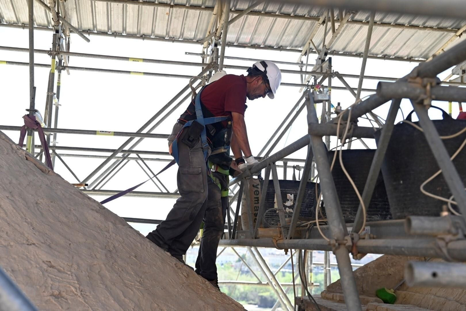 Las obras en la Maqsura de la Mezquita-Catedral, en imágenes