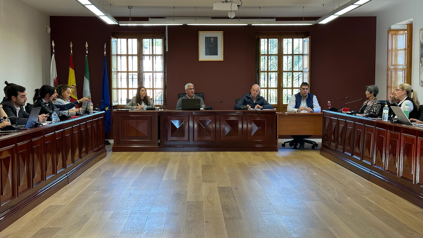 Imagen del pleno municipal.