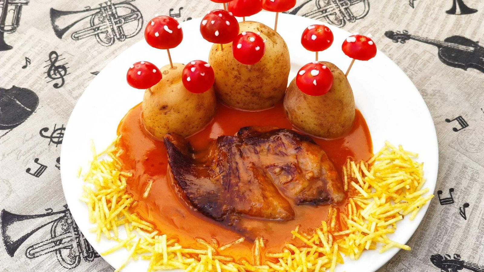 'Secreto a la naranja' del restaurante Las Tinajas 'Secreto a la naranja' del restaurante Las Tinajas