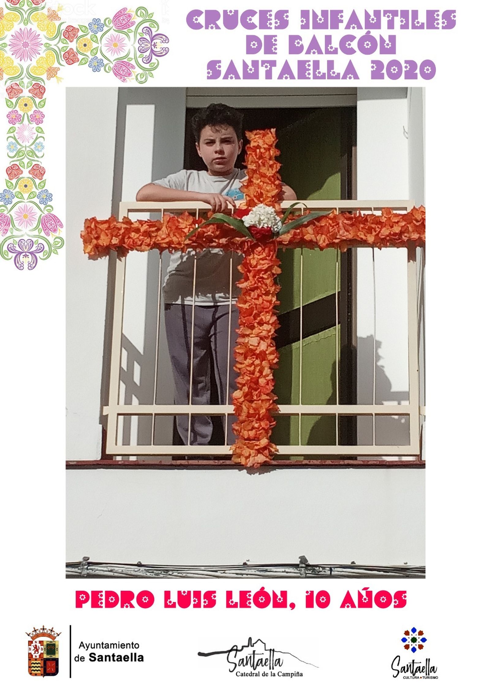 Así son las Cruces de Mayo de los niños de Santaella