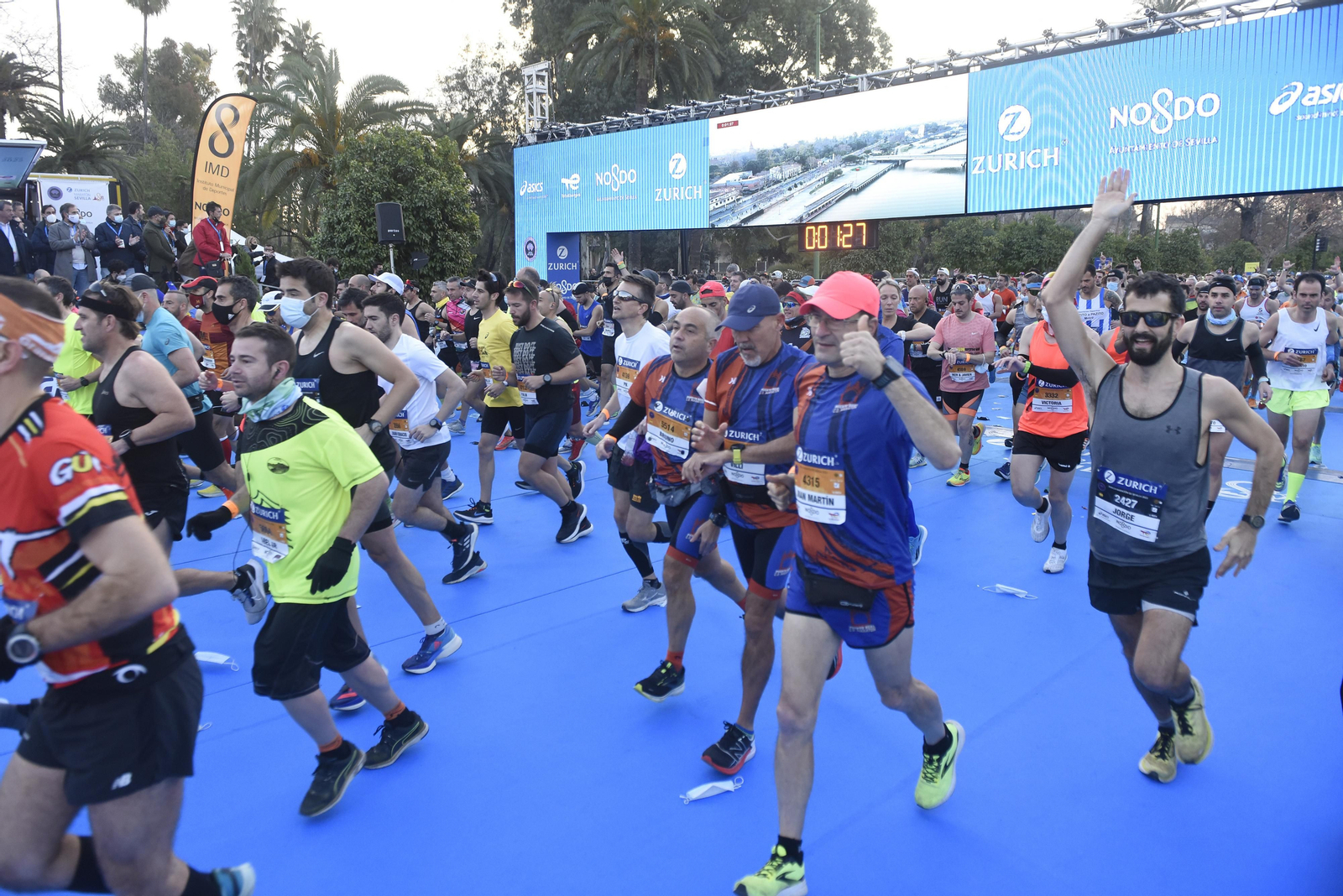 La Maratón de Sevilla 2022, en imágenes 1