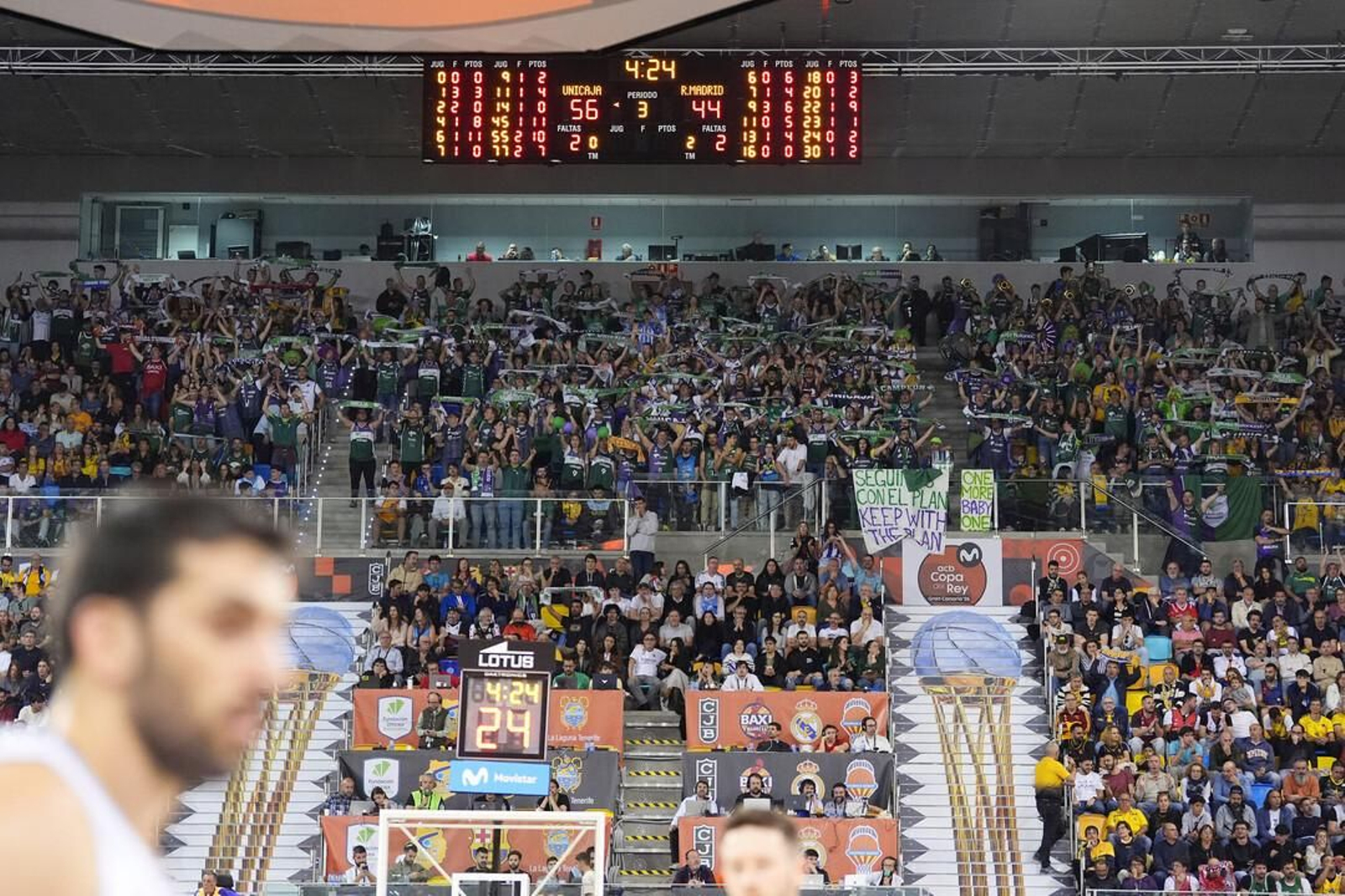 El Unicaja, campeón de Copa: Todas las imágenes del partido, la fiesta y la llegada a Málaga