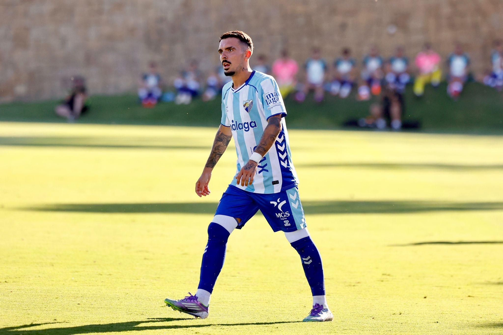 Joaquín Muñoz, durante el partido.