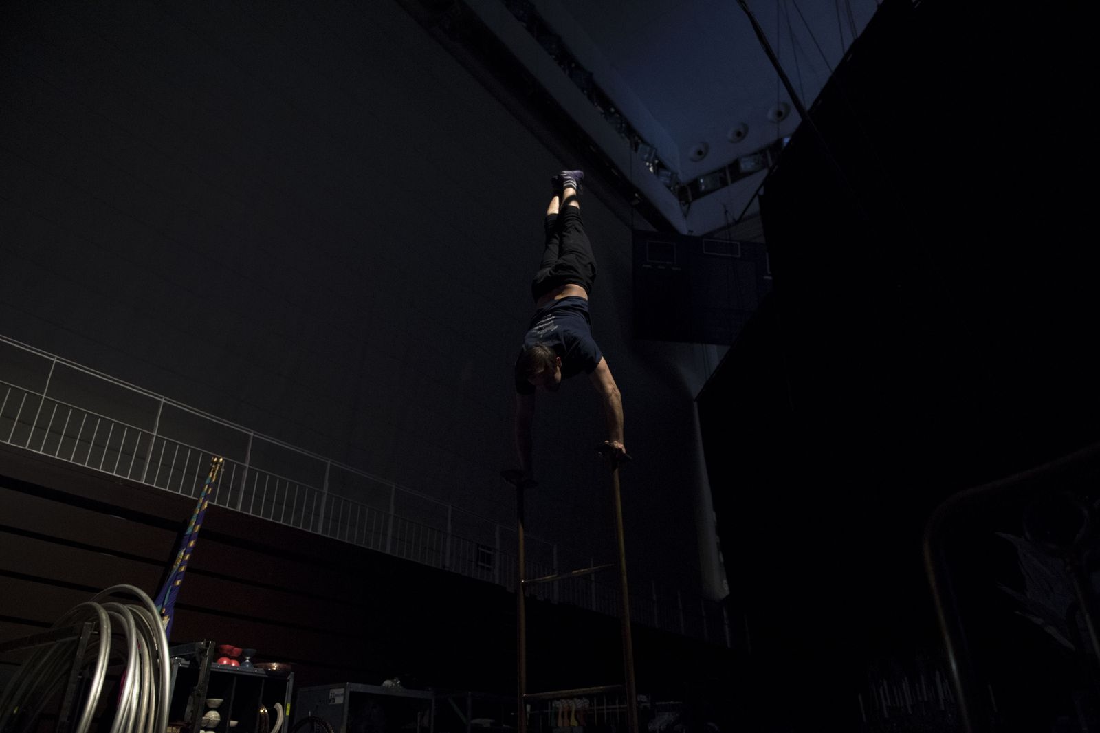 Fotos: El Circo del Sol entre bambalinas