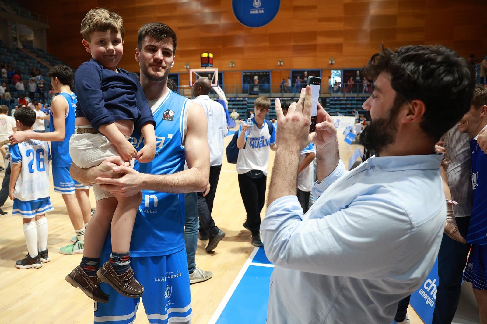 Las mejores imágenes del Ciudad de Huelva-CB Salou