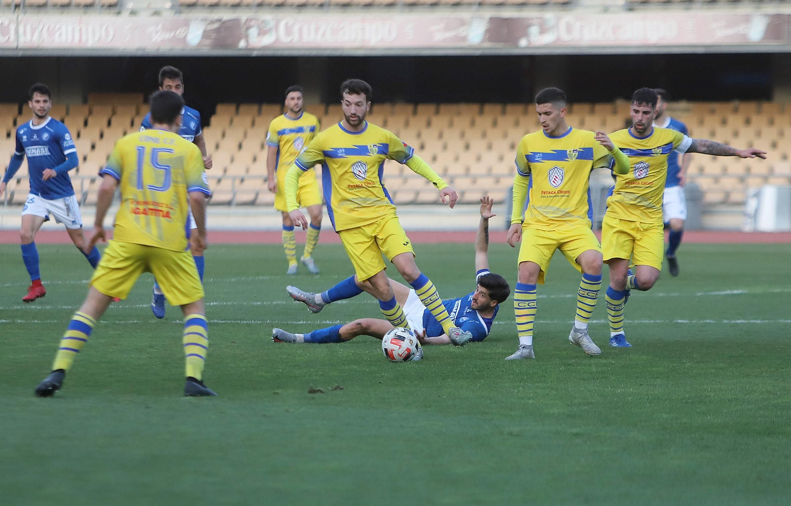 Imágenes del partido entre el Xerez DFC-Conil