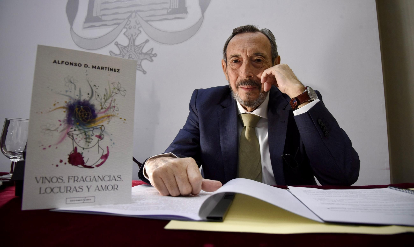 El escritor Alfonso D. Martínez.