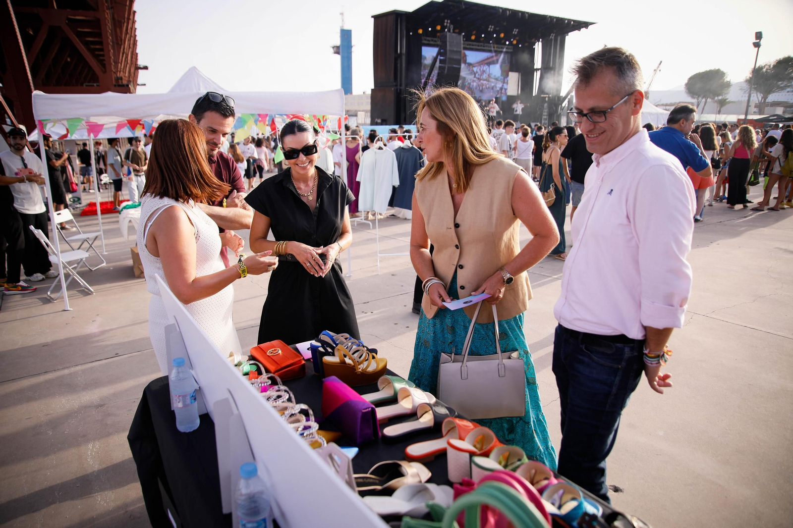 Imágenes del Festival AlmeriArt en el Parque de las Almadrabillas