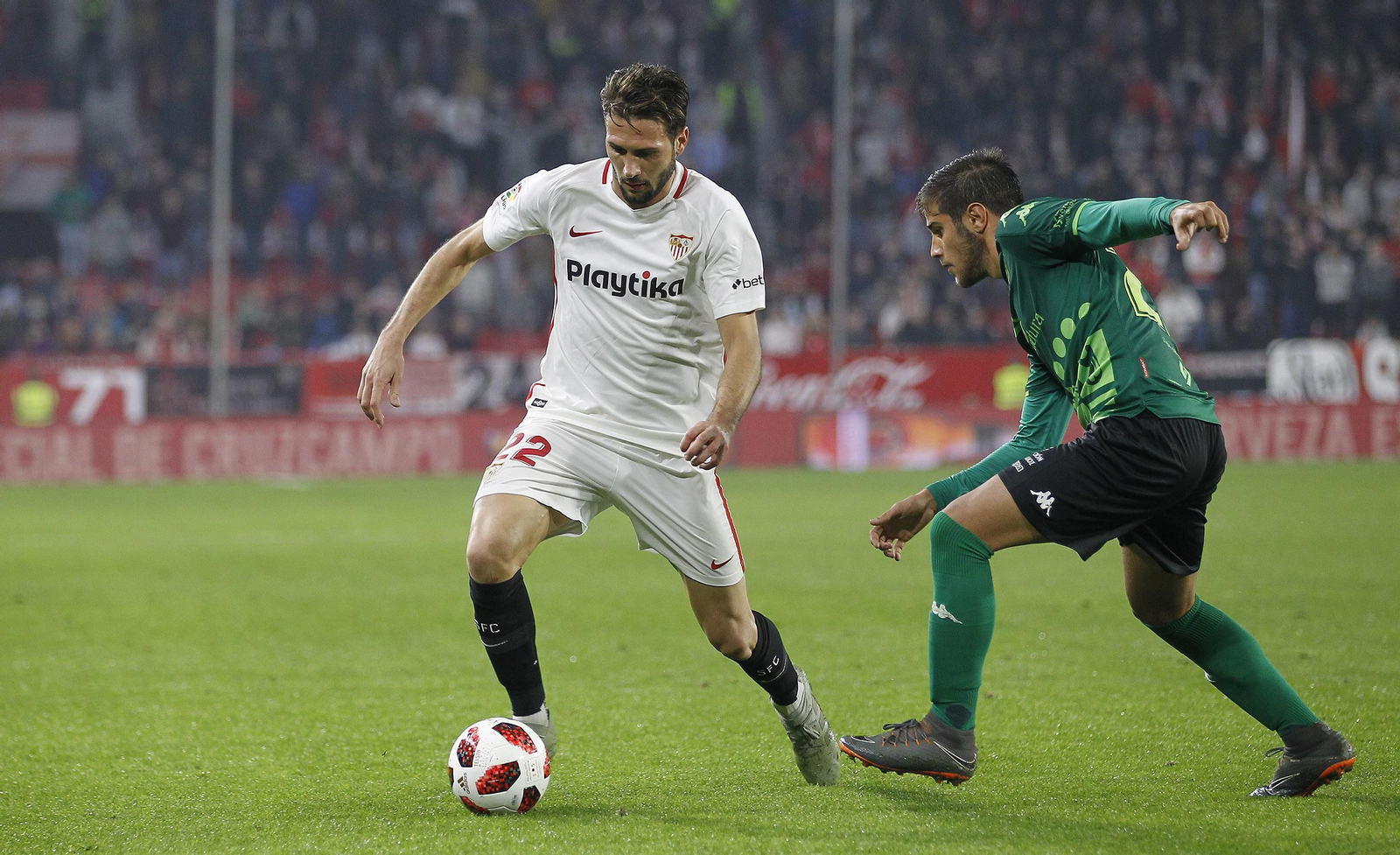 El Sevilla FC-Villanovense, en imágenes