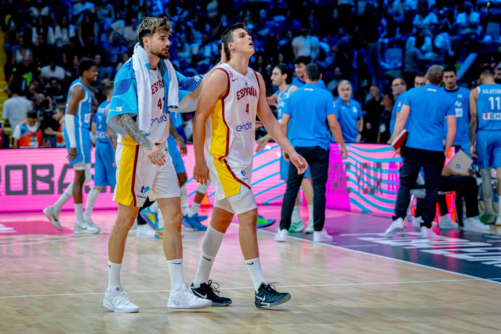 Las fotos del España - Grecia de baloncesto en el adiós de Scariolo