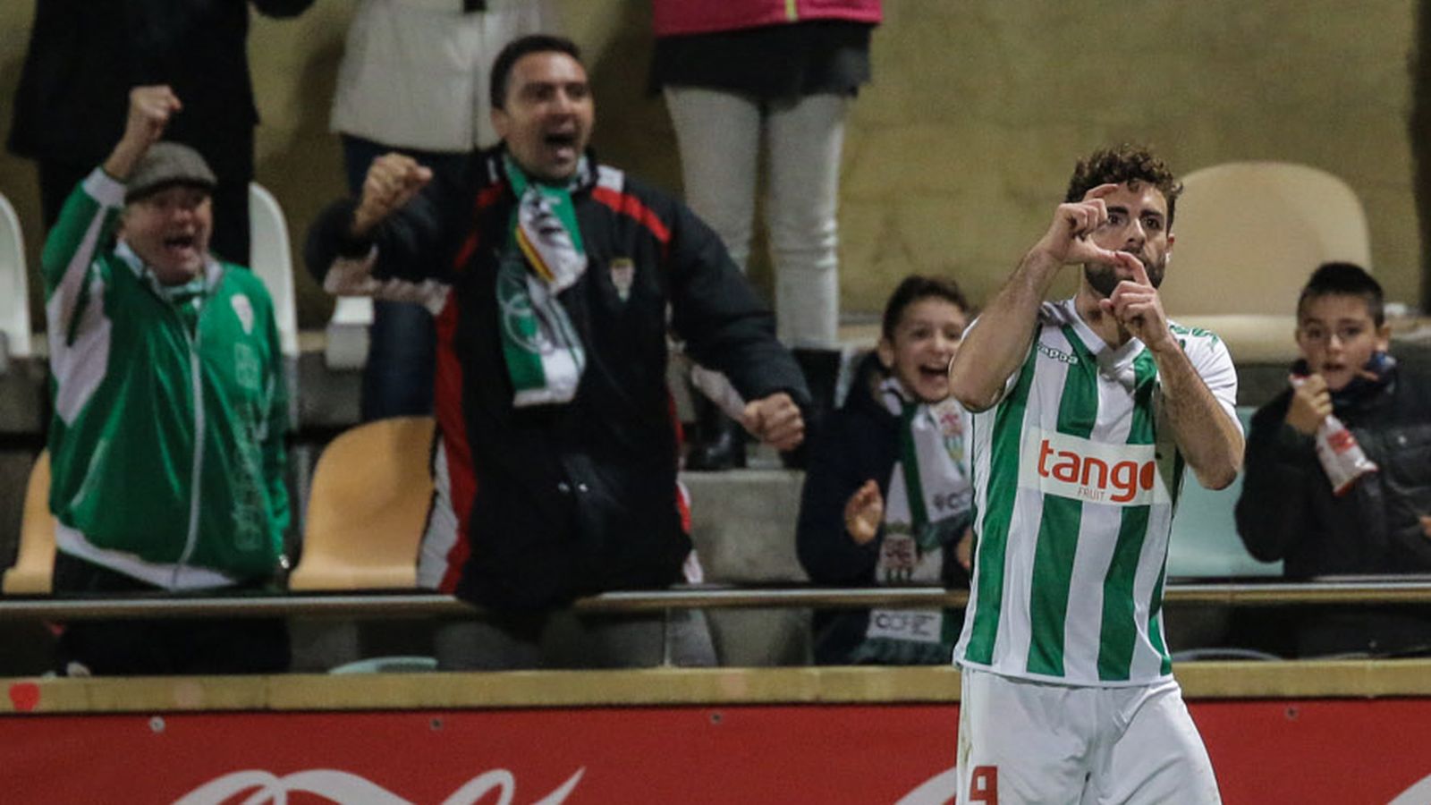 Rodri celebra el tanto de la sentencia.