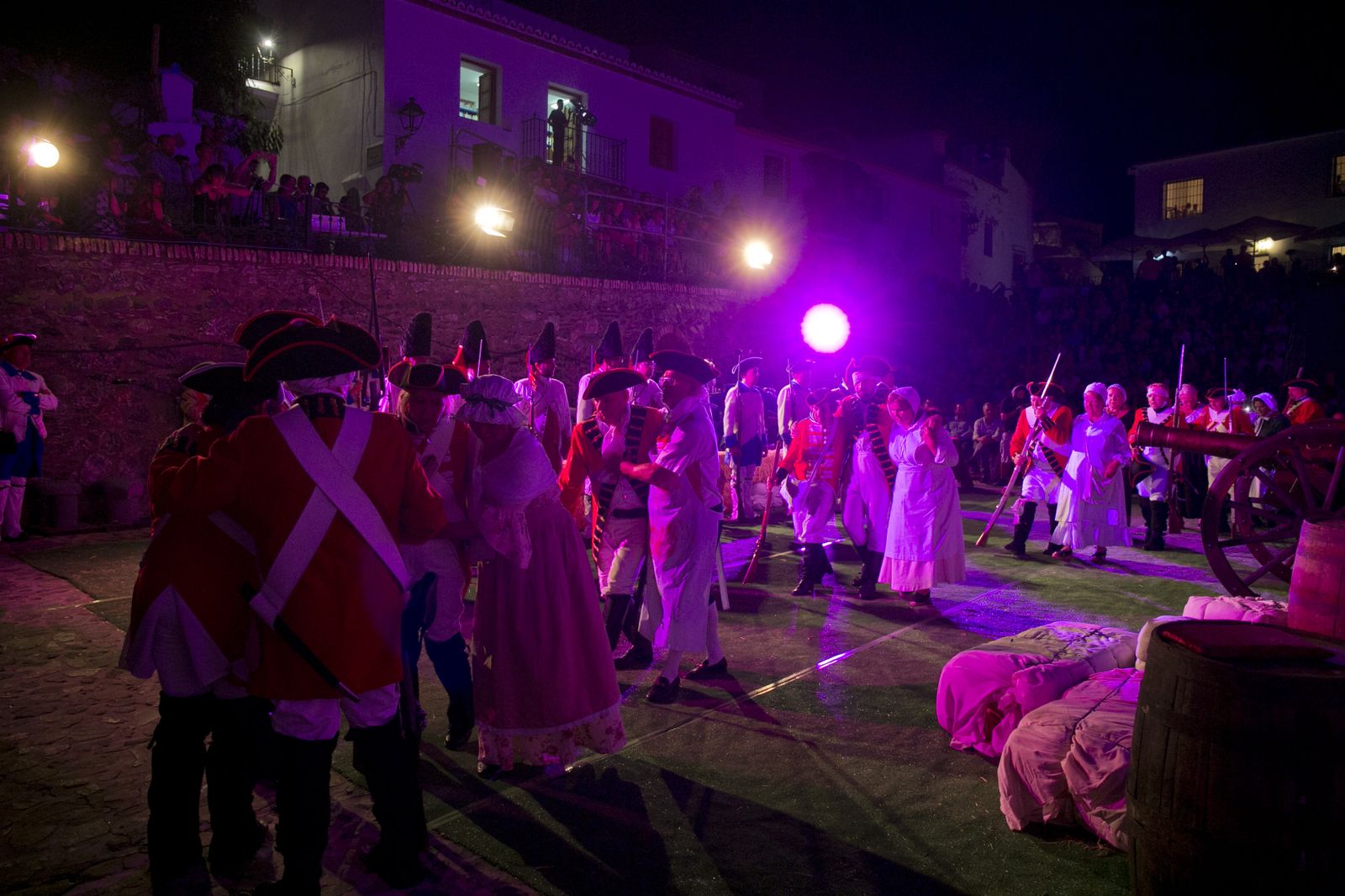 Las fotos de la Fiesta del 4 de julio y el homenaje a Bernardo de Gálvez en Macharaviaya