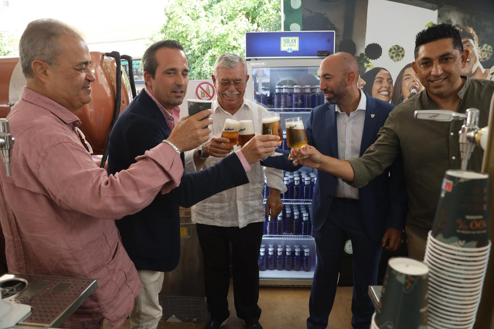 El Málaga CF, en la Feria