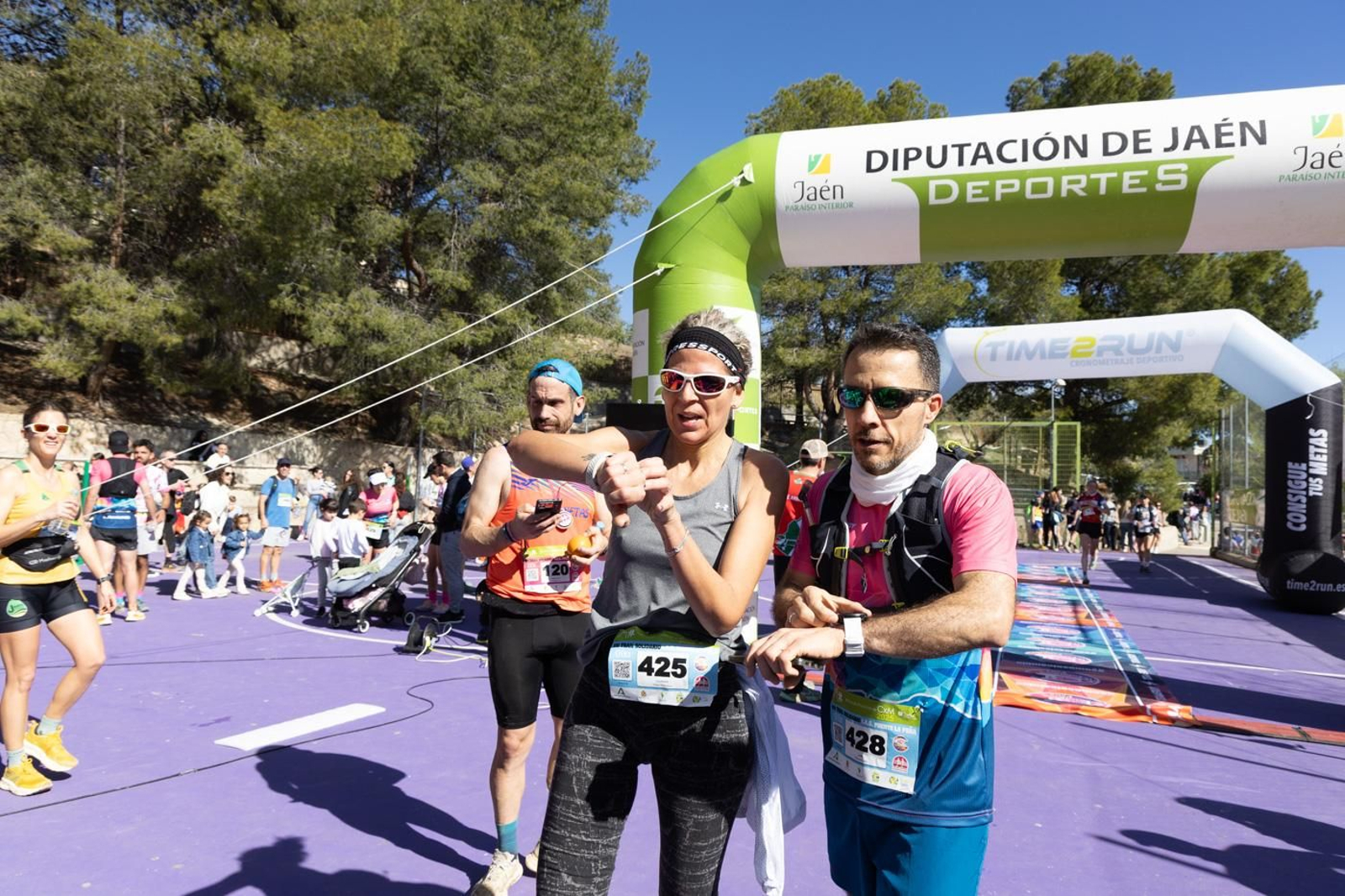 En imágenes: kilómetros para la esperanza de Celia en el CxM Trail Solidario IES Fuente de la Peña (II)