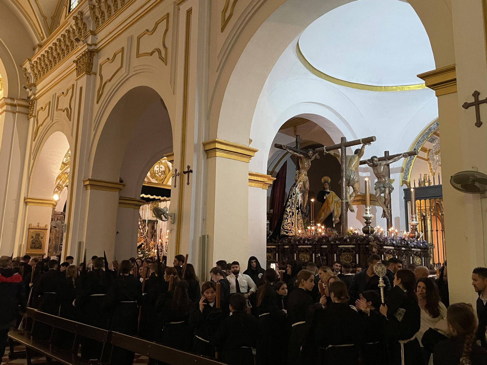 Dolores del Puente en el Lunes Santo de Málaga, en fotos
