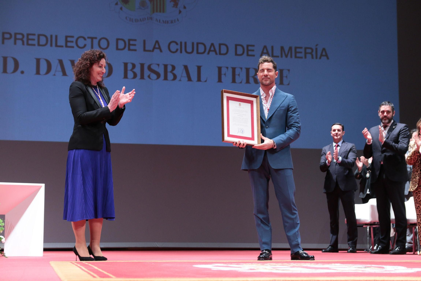 Nombramiento de David Bisbal como Hijo Predilecto de Almería