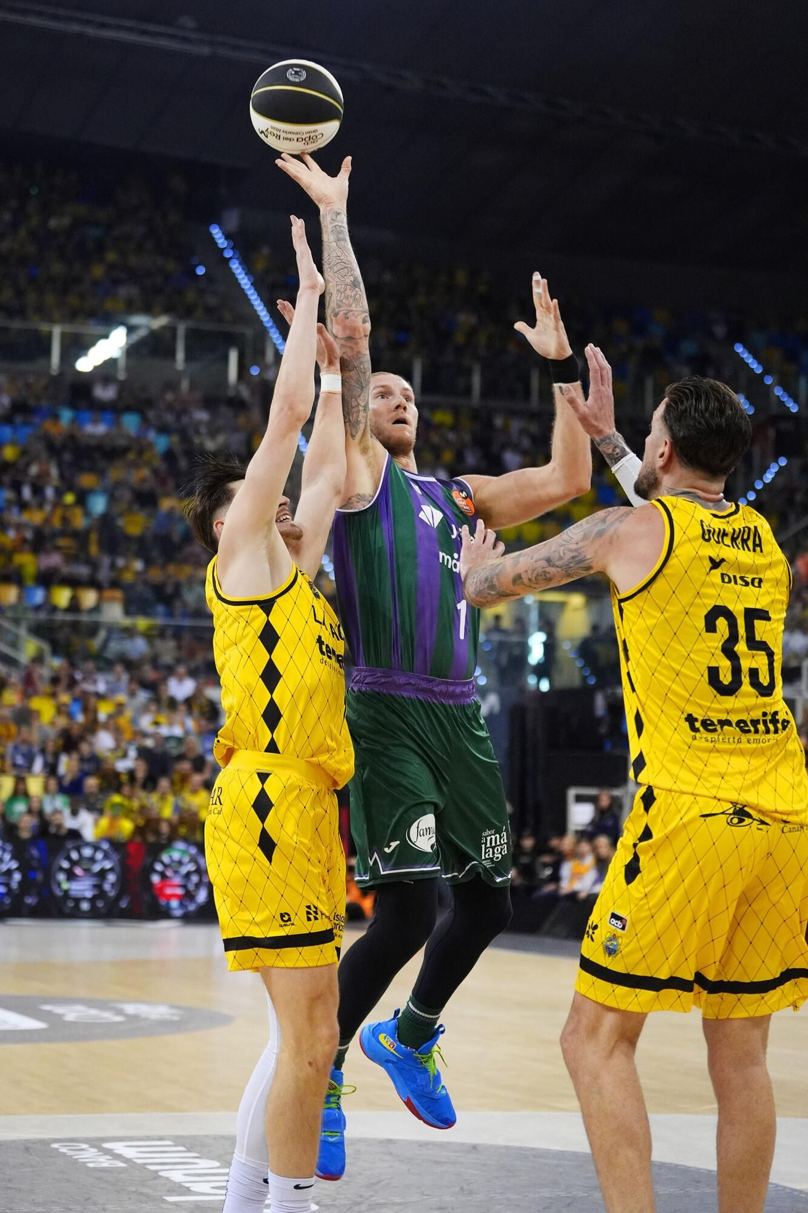 Las fotos del Unicaja - La Laguna Tenerife de Copa del Rey