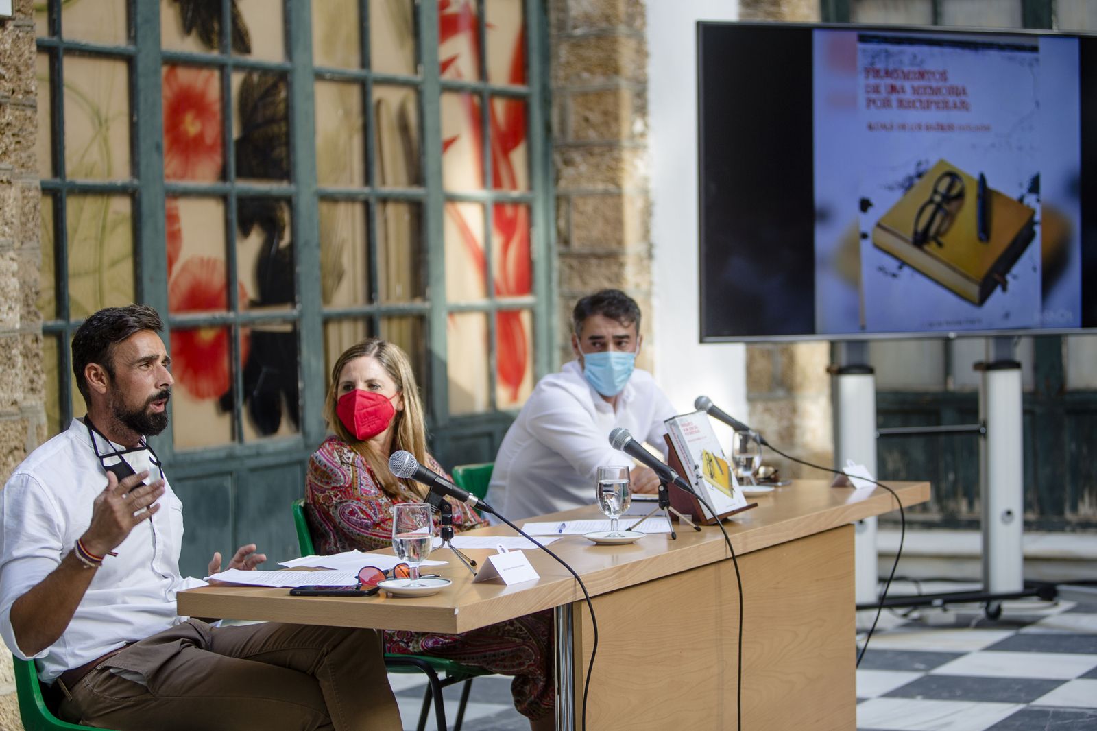 Pablo Perales, Irene García y Javier Giráldez, durante la presentación.