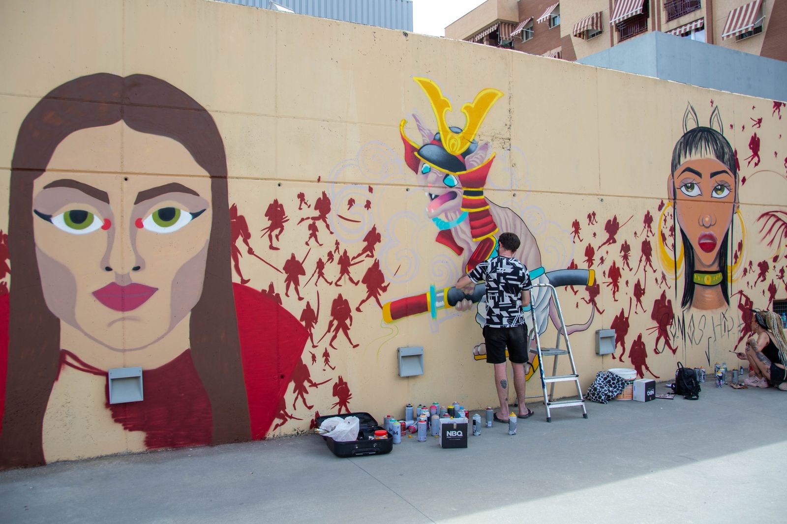 Granada acoge el anticipo  del mayor encuentro de arte urbano