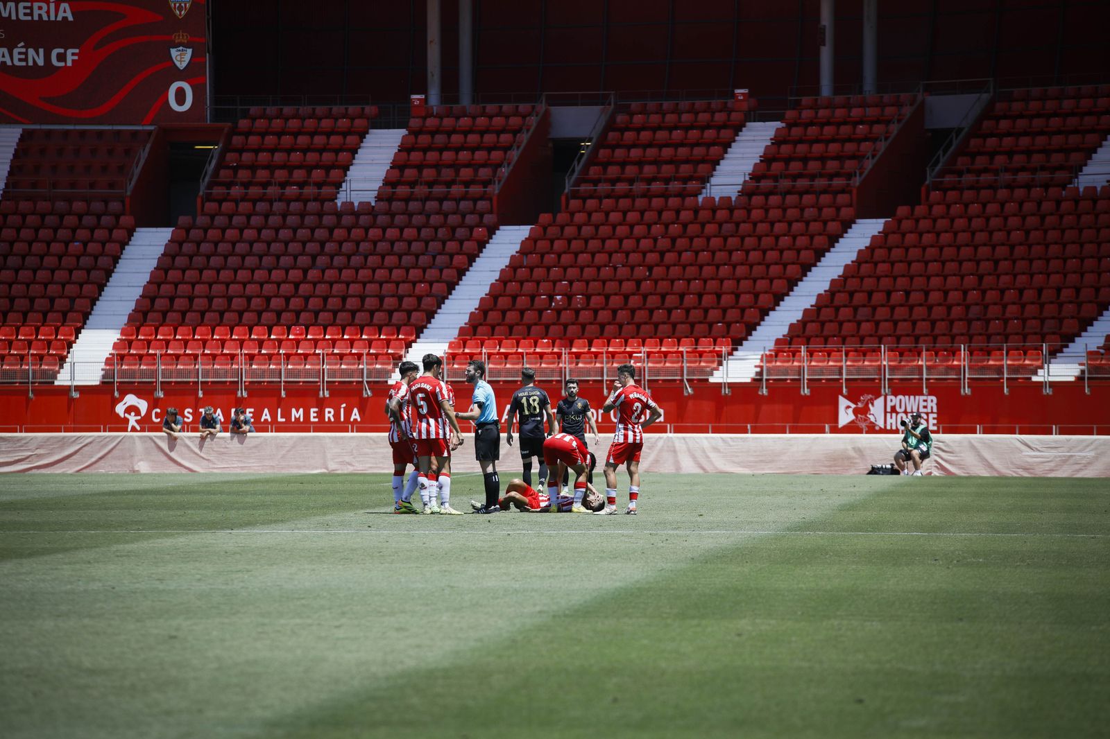 Imágenes del partido entre el Almería B y el Real Jaén