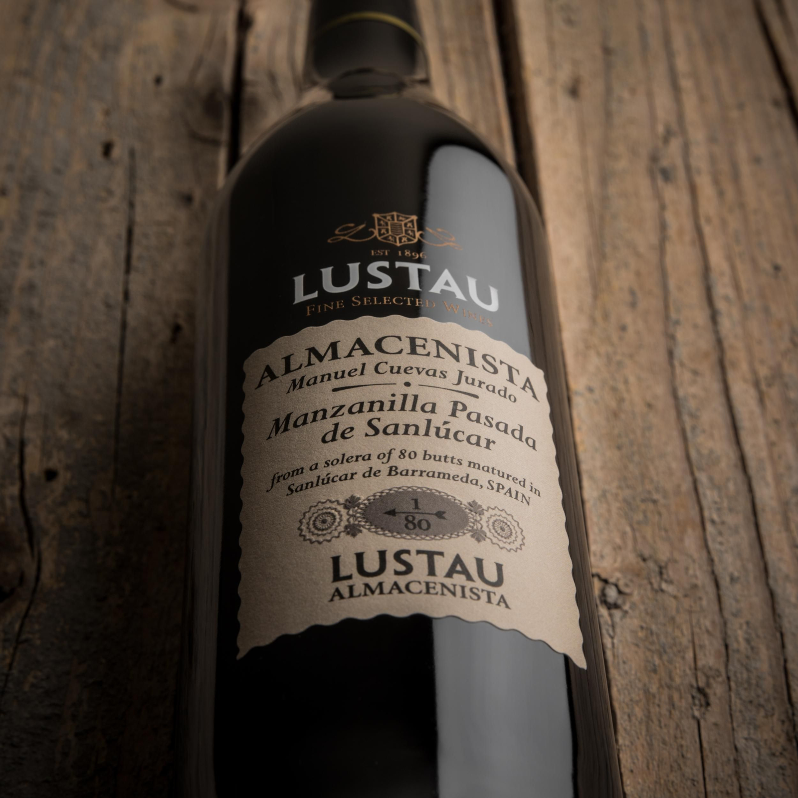 Una imagen de la gama de Lustau Almacenista.